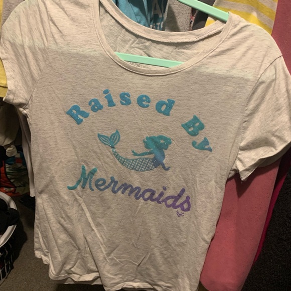Mermaid bundle of 2 shirts. Justice and wonder nation 18/20 girls - Picture 8 of 9